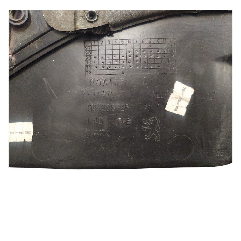 Forro Porta Diant Direita Peugeot 206 99 2000 A 2010 Detalhe 3