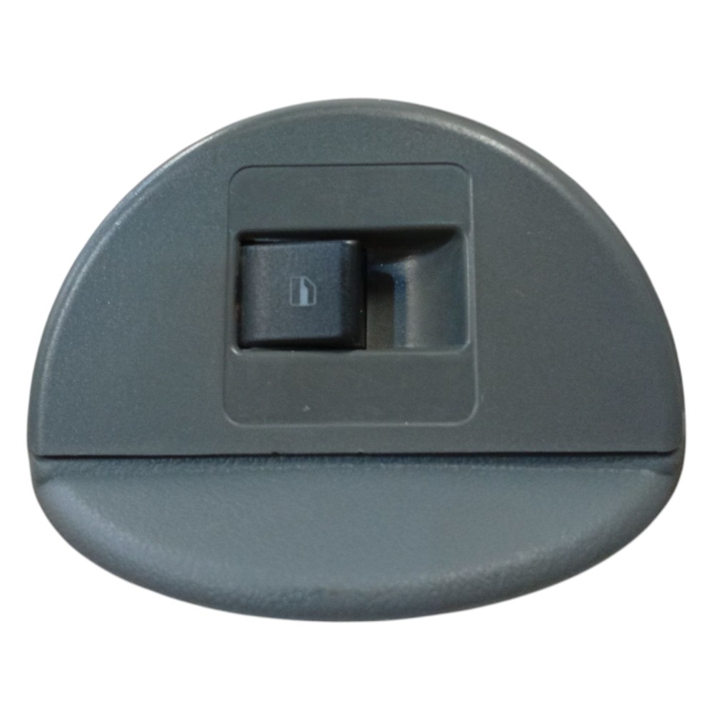 Moldura C/ Botão Vidro Elétrico Direito Gol G4 2005 2008 2p Cinza 3