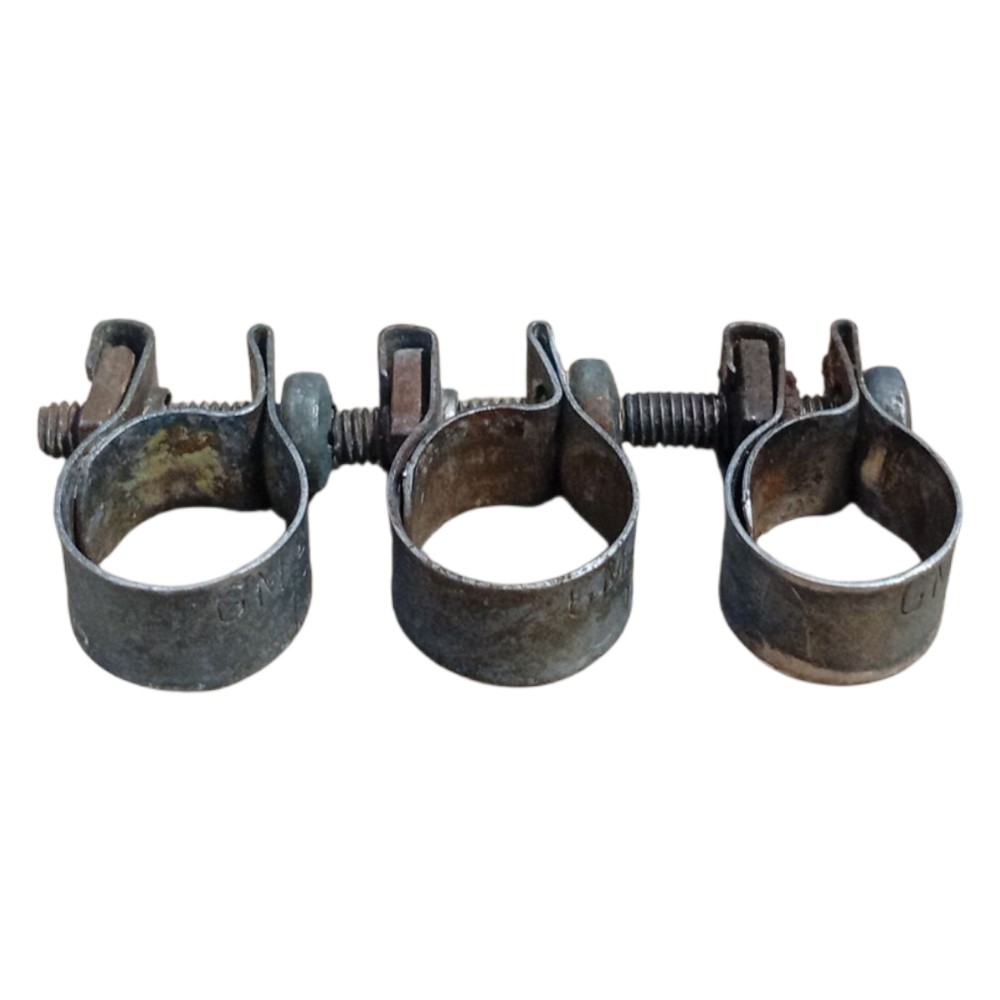 Kit 3 Suportes Abraçadeira Gm 12mm Kadett 89 90 92 94 96 98 3