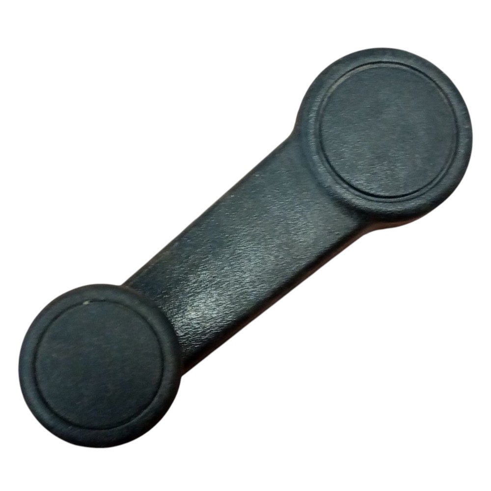 Manivela Manual Vidro Porta Ford Ka Fiesta 97 98 2000 A 2007 Preto 2