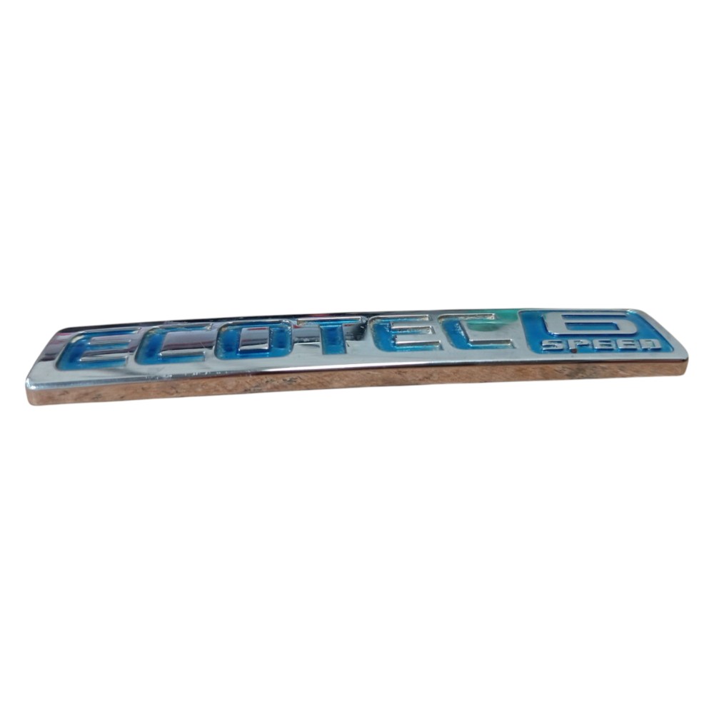 Emblema Ecotec 6 Speed Tampa Traseira Cruze Original 3
