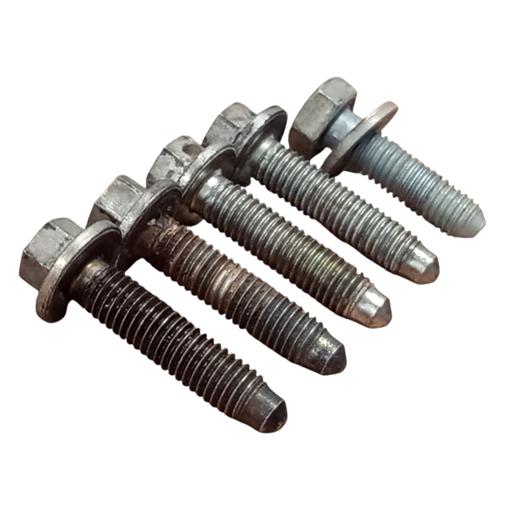 Jogo Parafuso Suporte Alternador Peugeot 206 2001 2002 2008 3