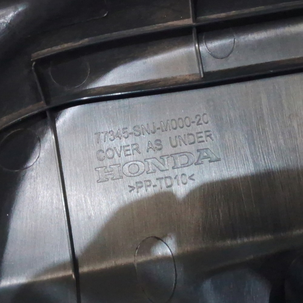 Moldura Inferior Honda Civic 2007 A 2011 77345snjm00020 2