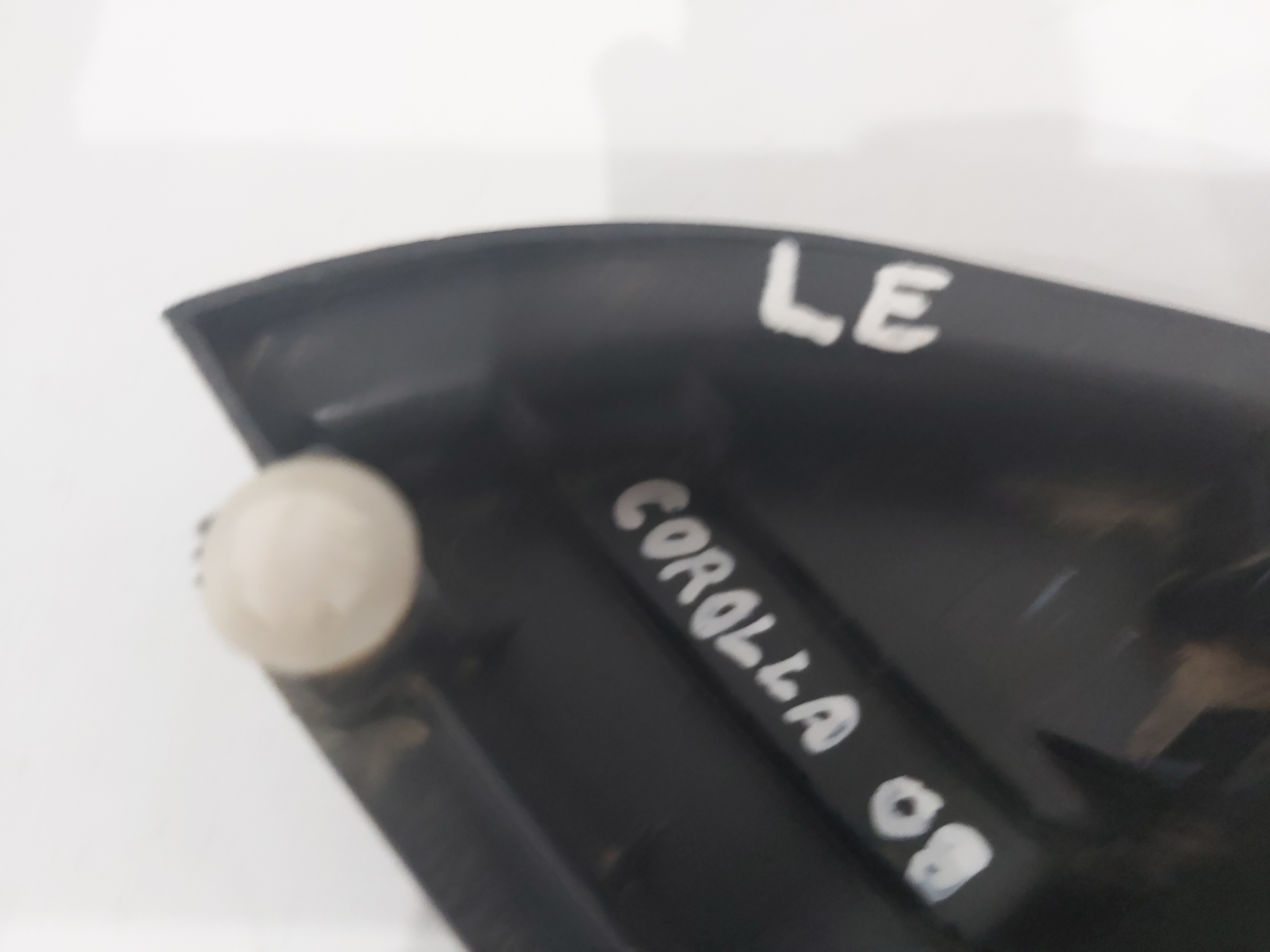 Acabamento Interno Retrovisor Esq Toyota Corolla 2009 A 2013 Preto 4