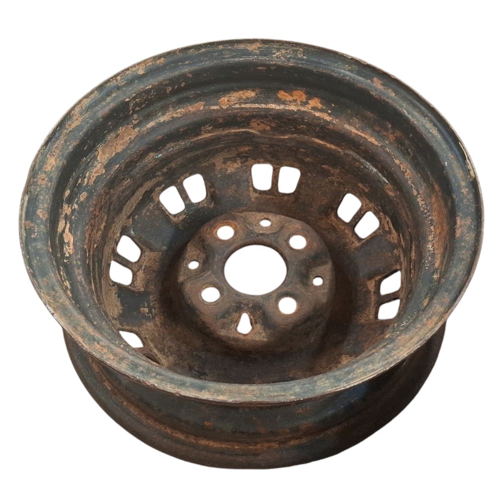 Roda Ferro Aro 13 Vw Gol Quadrado Voyage Saveiro 3056010251 6