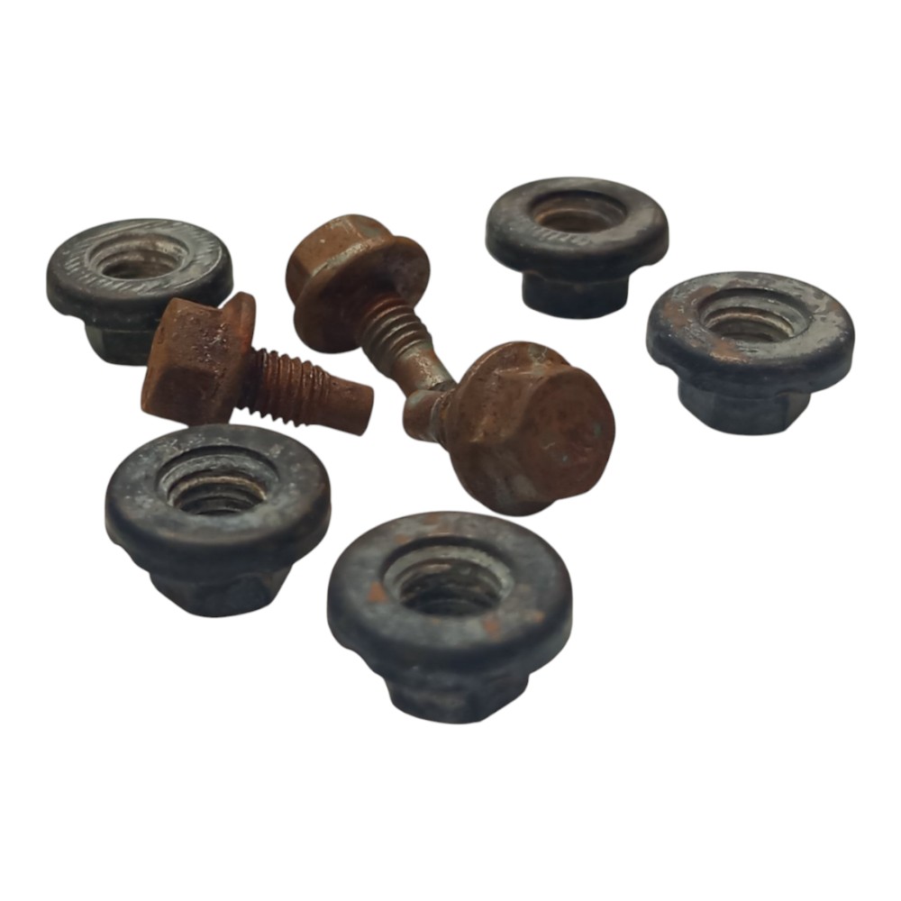 Parafusos Coletor Escape Peugeot 206 2001 2003 2004 2008 6