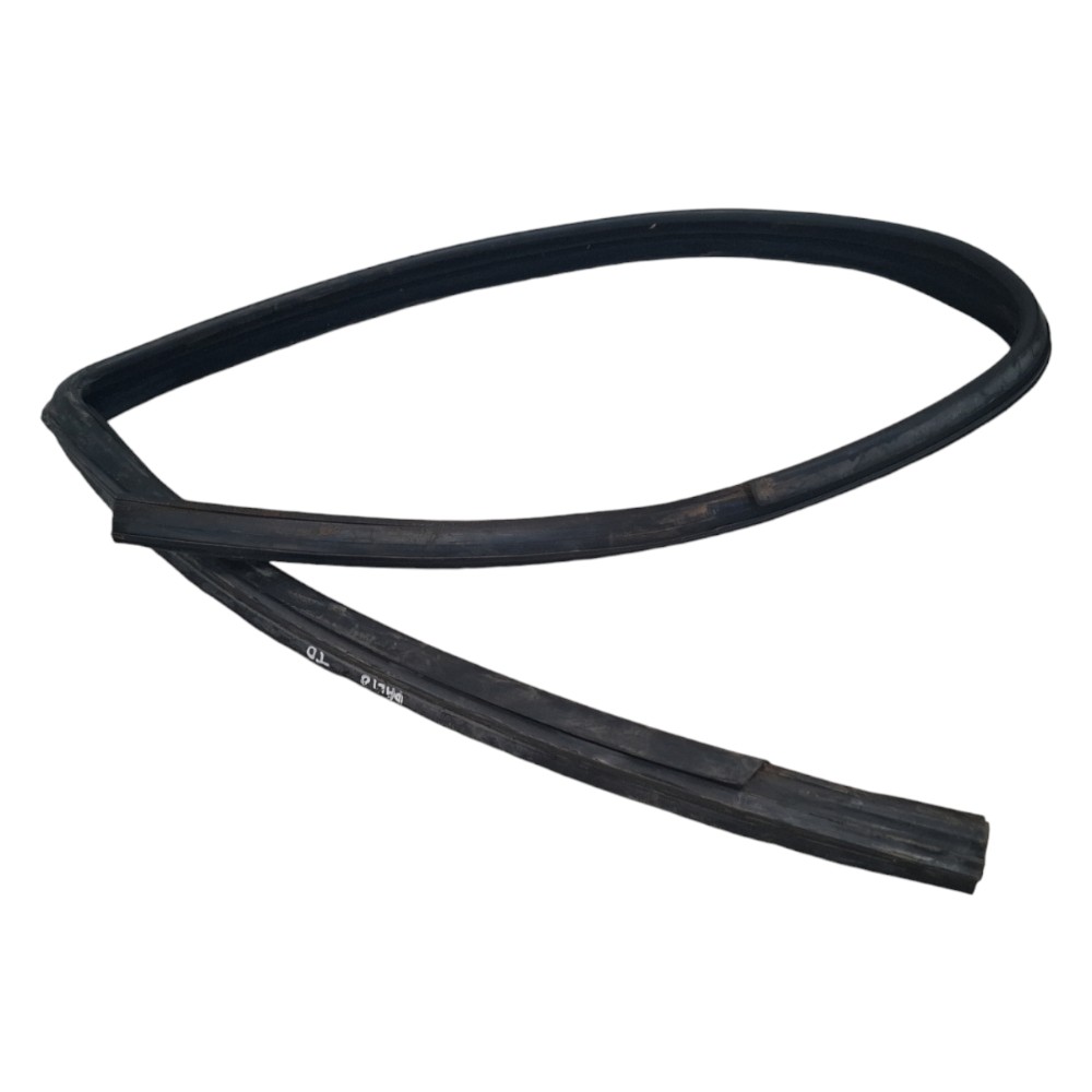 Borracha Canaleta Vidro Traseiro Direito Palio 97 2000 2012 Preto 4