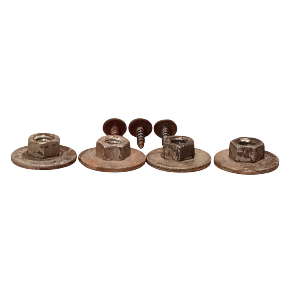 Kit Sustentação Tanque Peugeot 206 2001 2002 2003 2004 2008 Metal 2007 4