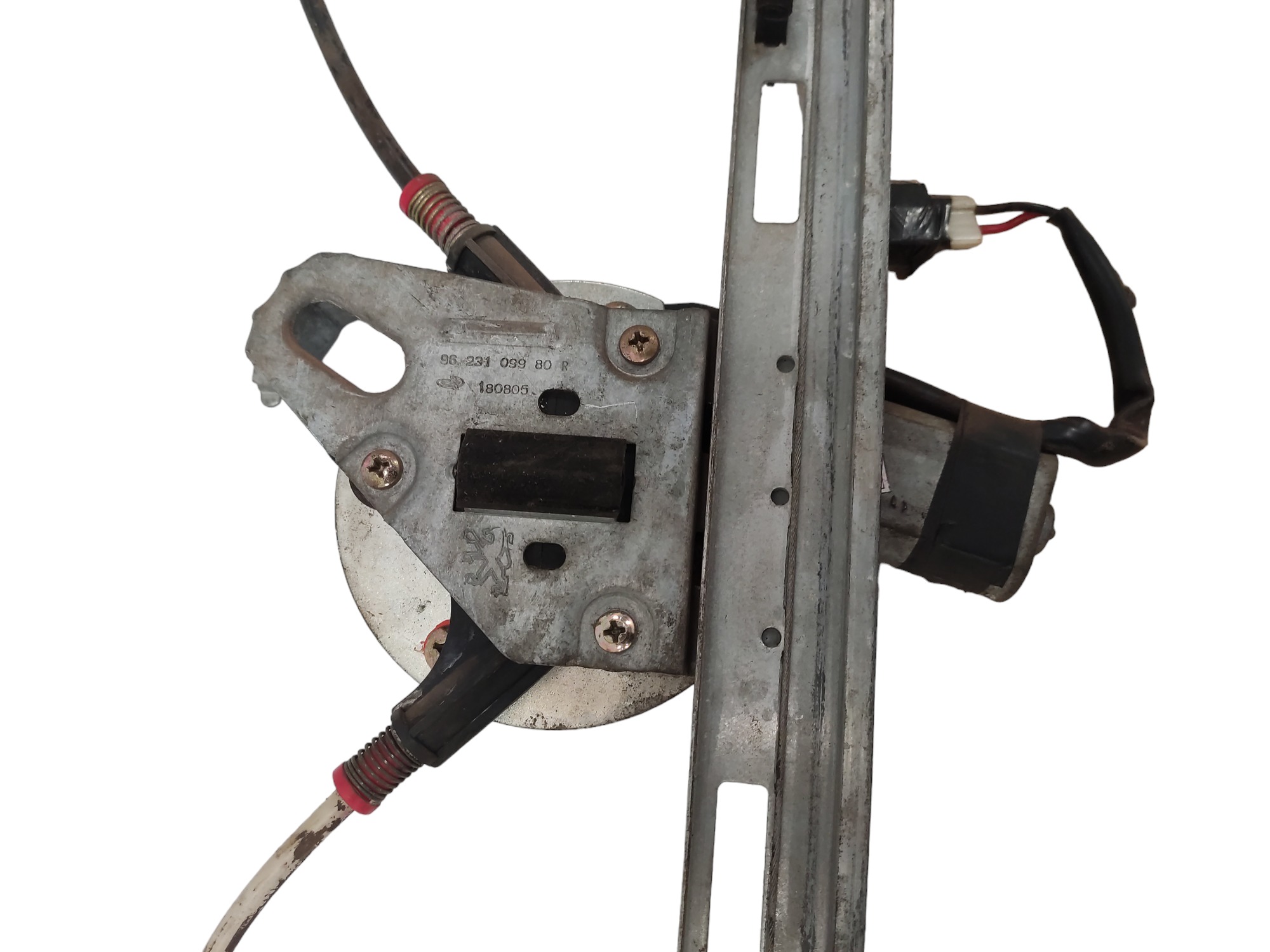 Máquina De Vidro Elétrica Dianteira Direita Peugeot 206 4p 6