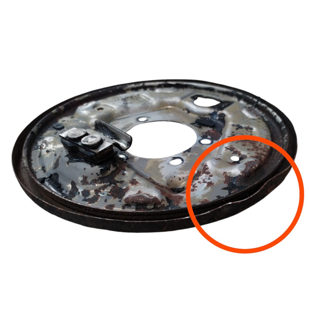 Espelho Defletor Manga Eixo Traseiro Subaru Legacy 94 96 99 2