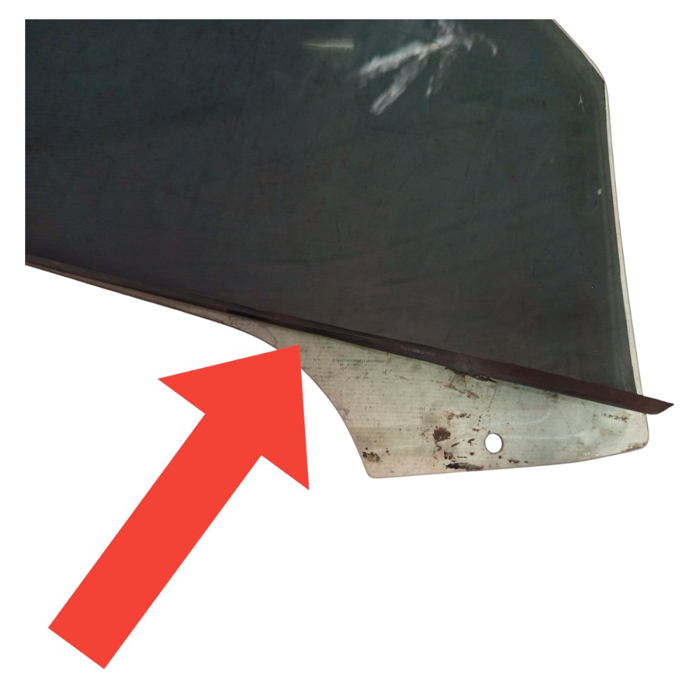 Vidro Porta Dianteira Esquerda Peugeot 206 2001 2002 A 2008 2