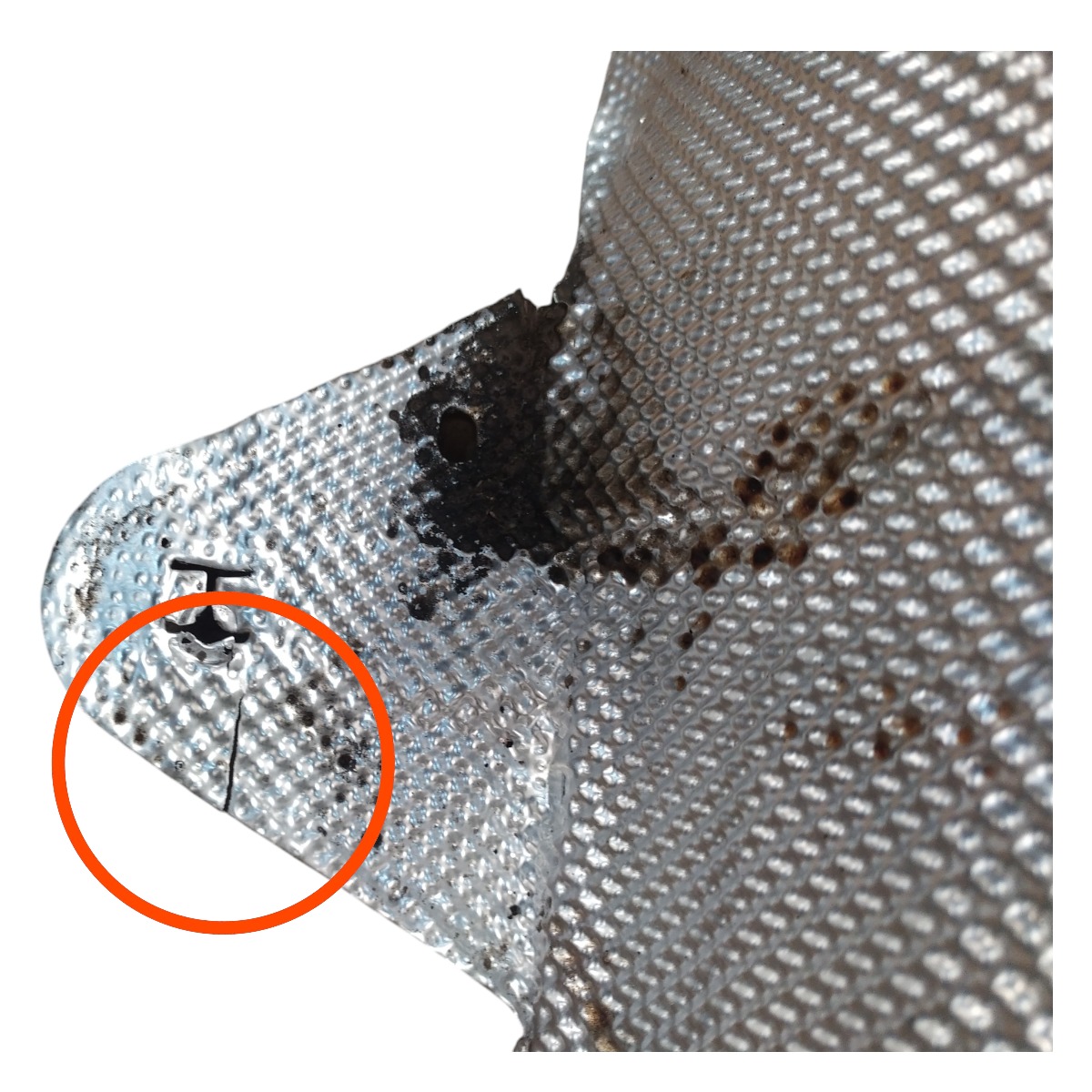 Defletor Calor Túnel Escape Peugeot 408 2012 A 2019 Detalhe 6