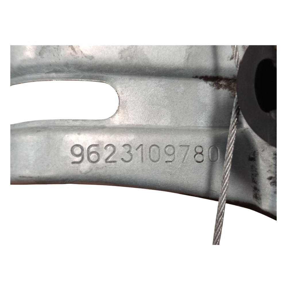Máquina Vidro Manual Traseira Esquerda Peugeot 206 2001 2008 7