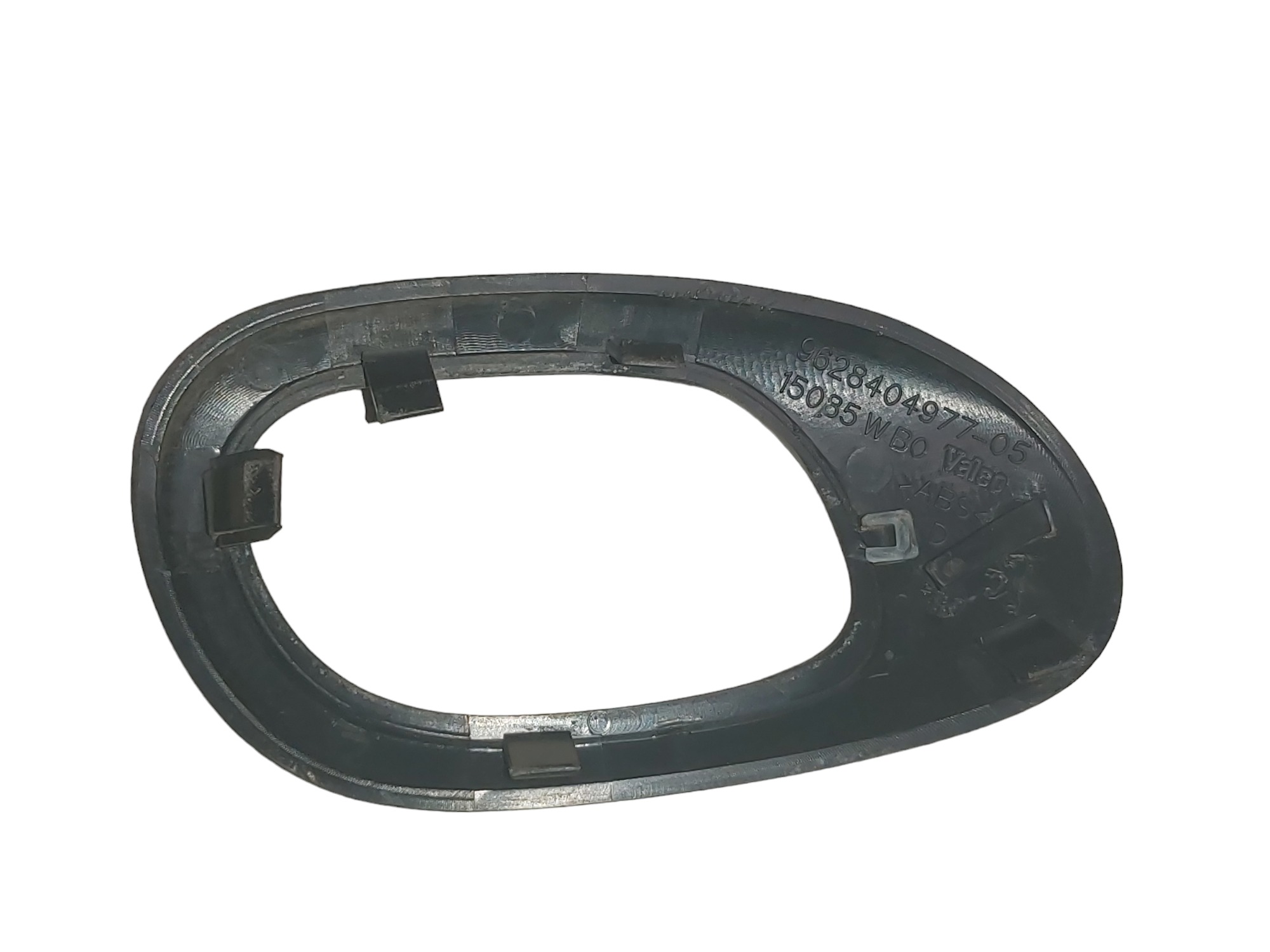 Moldura Acabamento Maçaneta Interna Peugeot 206 207 05 A 13 Preto Traseira 5