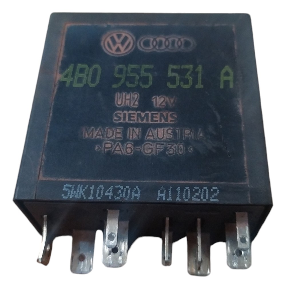 Relé Módulo Temporizador Limpador Audi A3 97 98 99 2000 2006 6