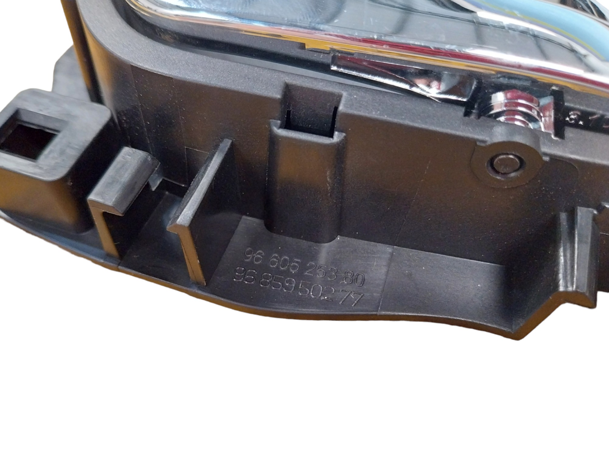 Maçaneta Interna Traseira Direita Peugeot 308 408 2012 2019 Preto Traseira 6