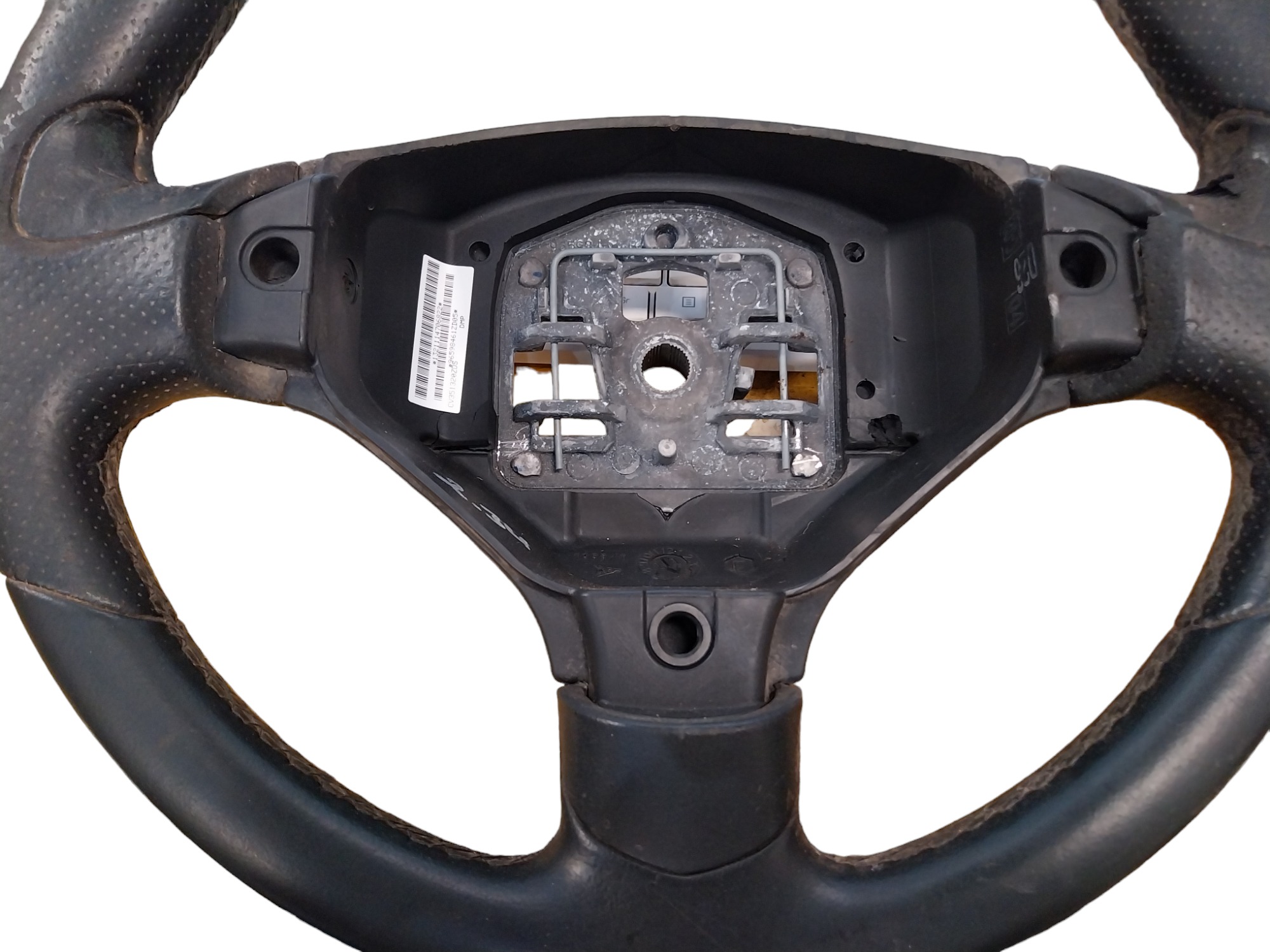 Volante Direção Peugeot 308 408 2012 2013 2014 2015 A 2019 Preto 3