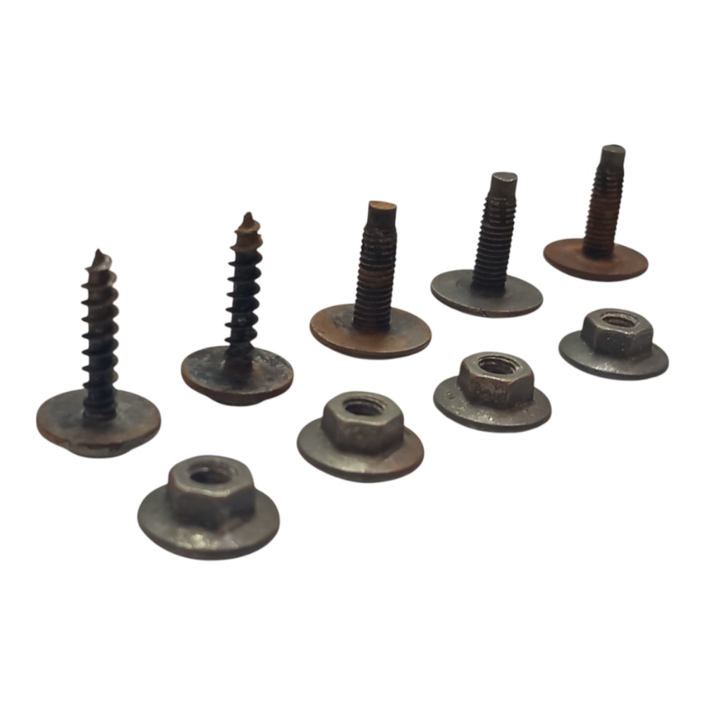 Parafusos Parachoque Traseiro Peugeot 206 99 2002 2003 2008 5