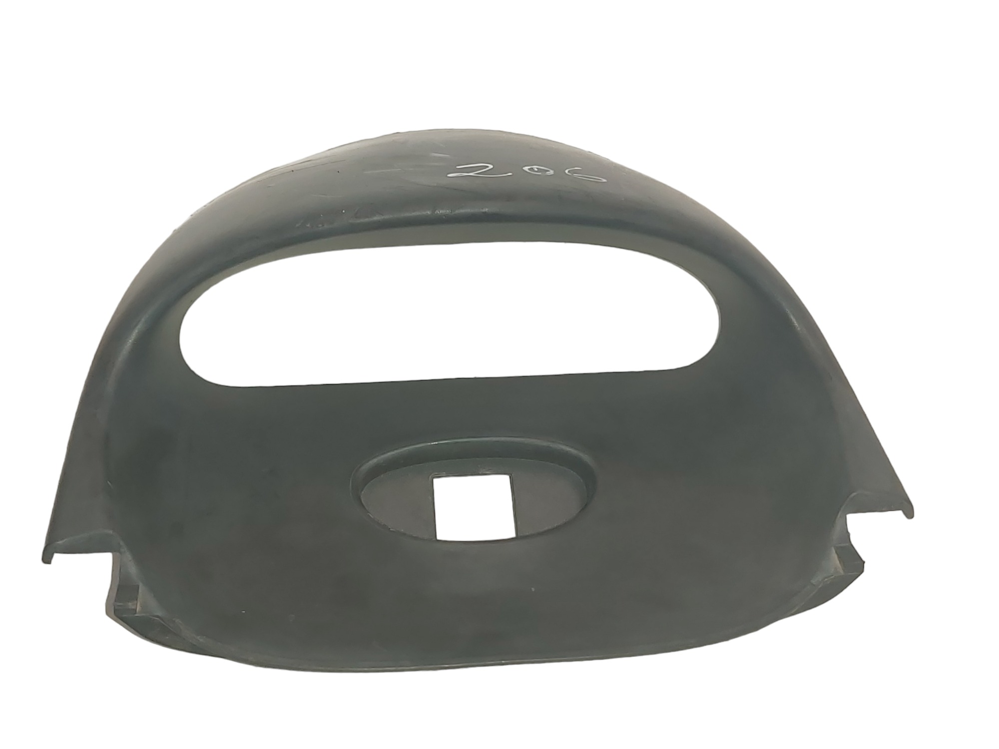 Moldura Superior Painel Do Pisca Alerta Peugeot 206 98 A 05 Preto 4