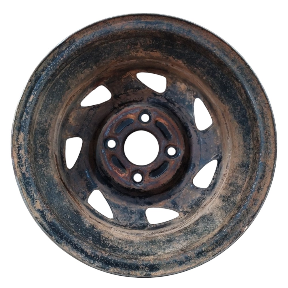 Roda Ferro Aro 13 4 Furos Ford Courier Ka Gl Fiesta 97 2008 7