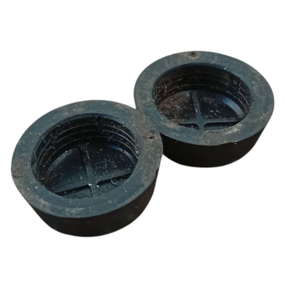 Par Capa Parafuso Fixação Cinto Peugeot 206 2001 2002 A 2008 2