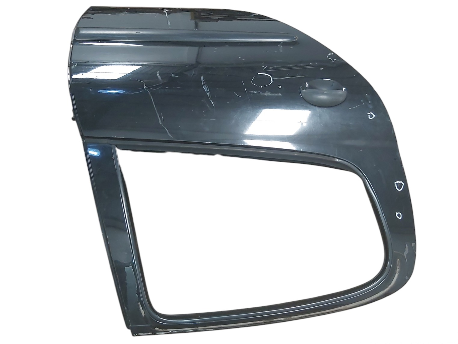 Porta Traseira Direita Peugeot 206 2005 2006 2007  Traseira Direito Preto 3