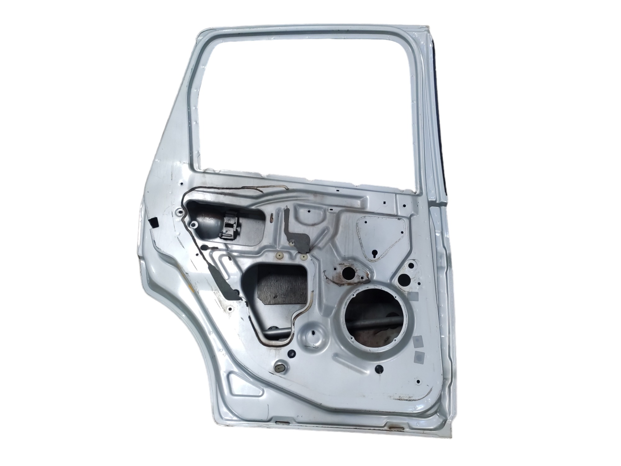 Porta Traseira Esquerda Ford Fiesta 2003 04 05 06 07 A 2013 Traseira Esquerdo Branco 9