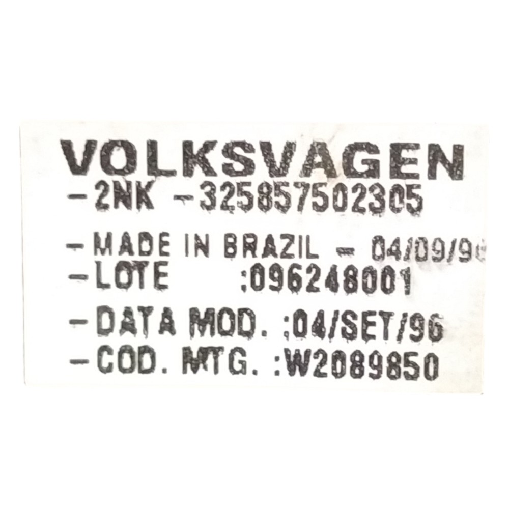 Retrovisor Externo Direito Elétrico Santana 97 98 99 A 2001 10