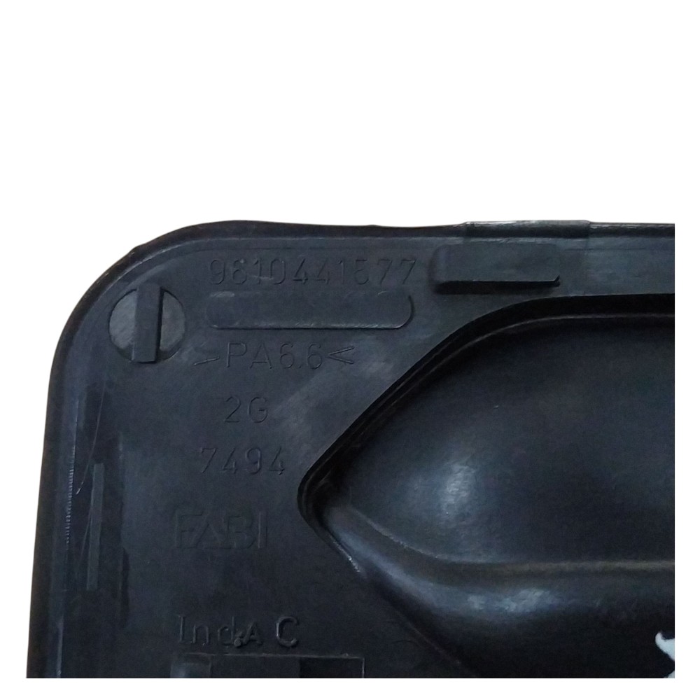 Maçaneta Interna Esquerdo Peugeot 405 87 90 92 94 96 97 Preto Traseira 5