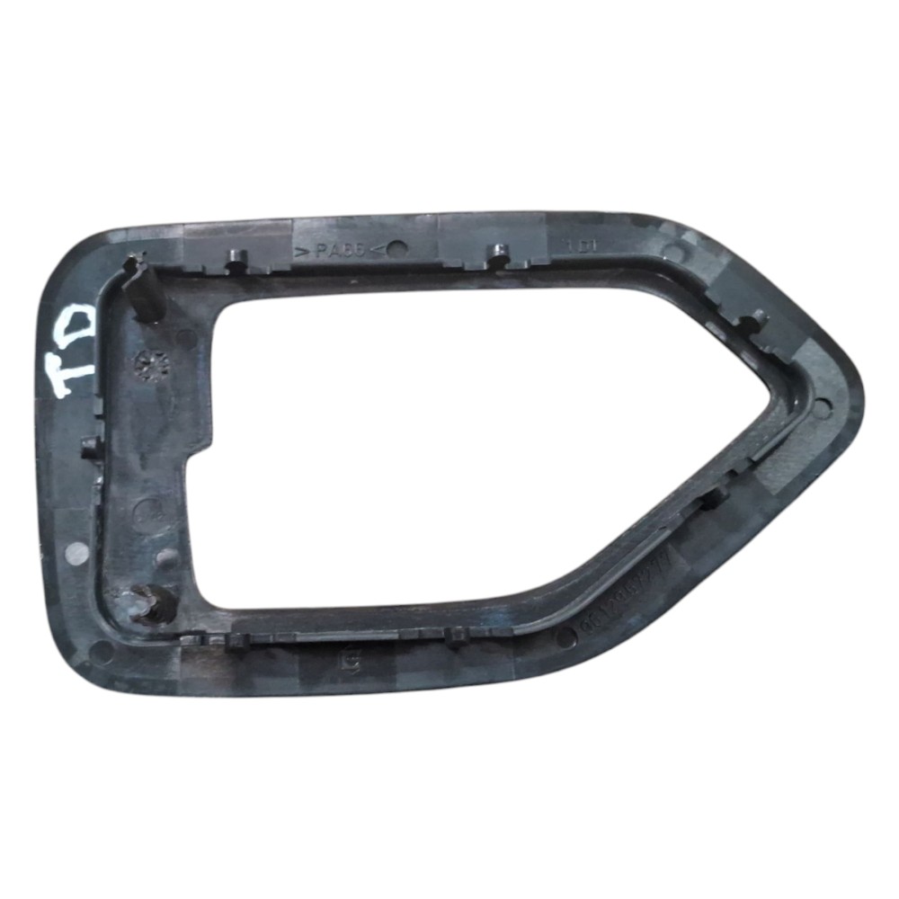 Moldura Maçaneta Interna Porta Traseira Direita Peugeot 405 Cinza Traseira 2