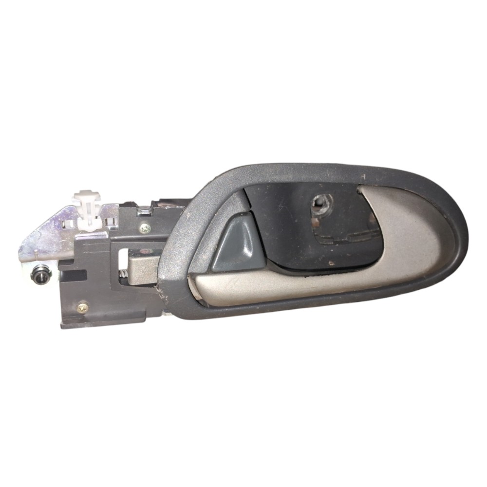 Maçaneta Interna Dianteira Direita New Civic G8 2007 A 2011 Preto E Prata Dianteira