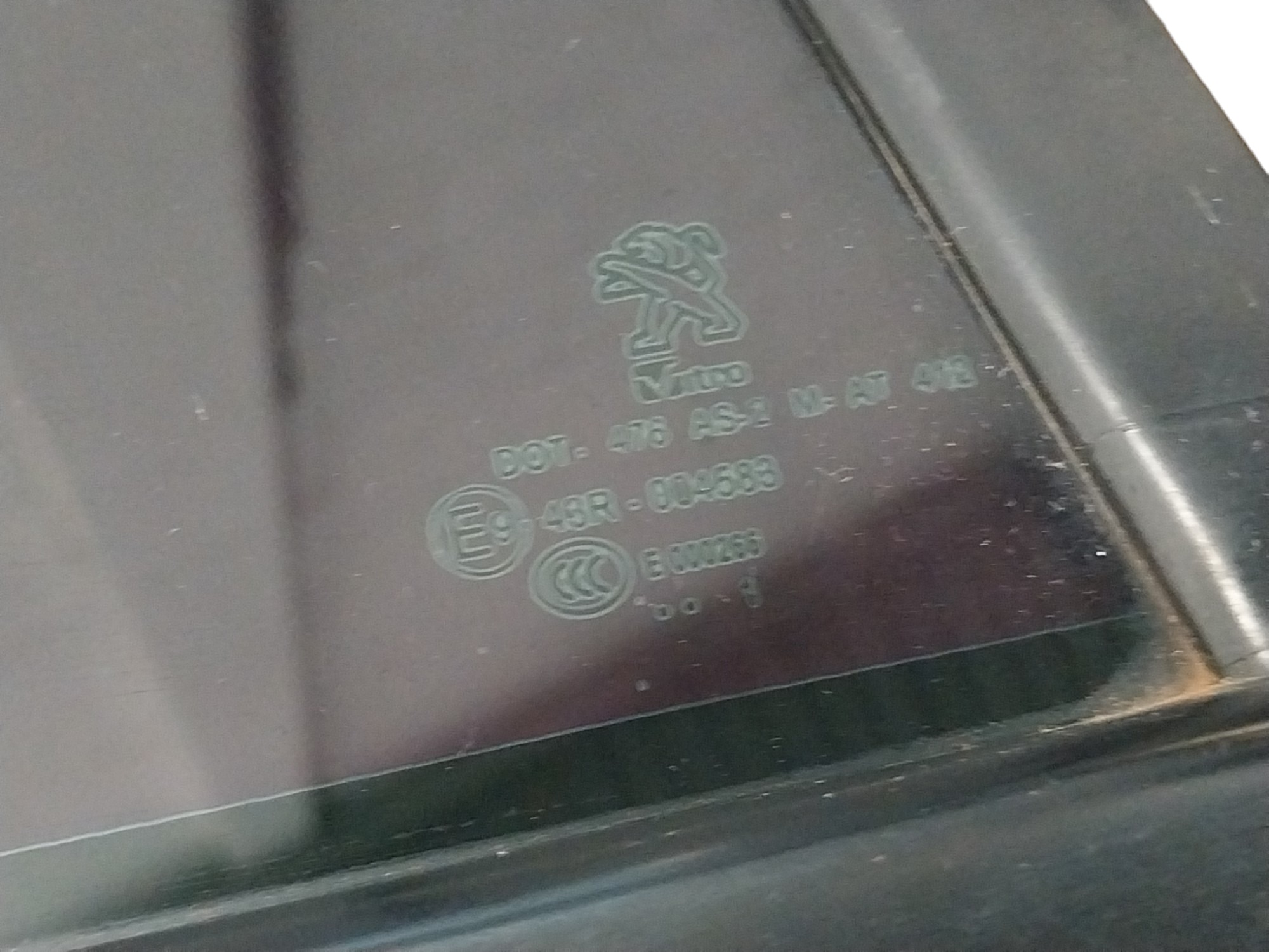 Vidro Fixo Traseiro Direito Peugeot 408 2013 2015 2018 2019 5
