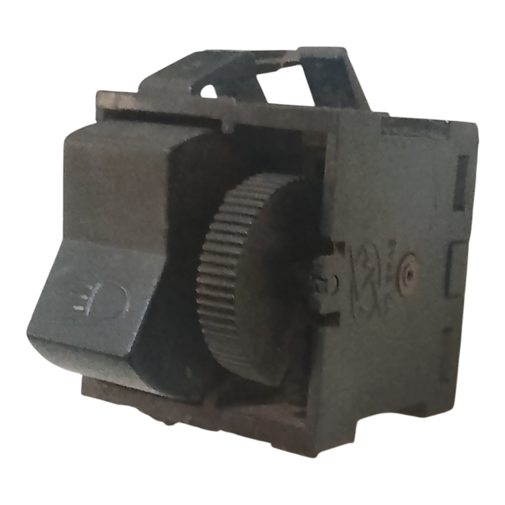 Botão Interruptor Luz Farol Alto Baixo Gol G1 Parati 84 85 Preto 2