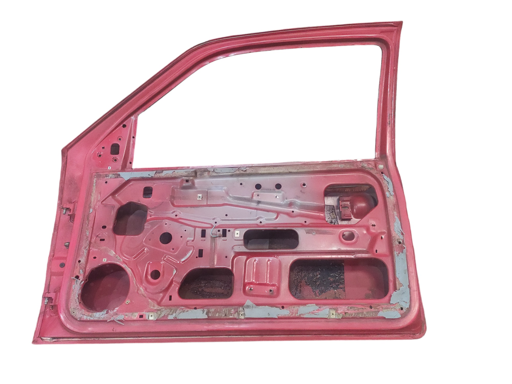 Porta Dianteira Direita Vw Gol G2 Mi 94 95 96 97 98 A 2005 Dianteira Esquerdo Vermelho 7