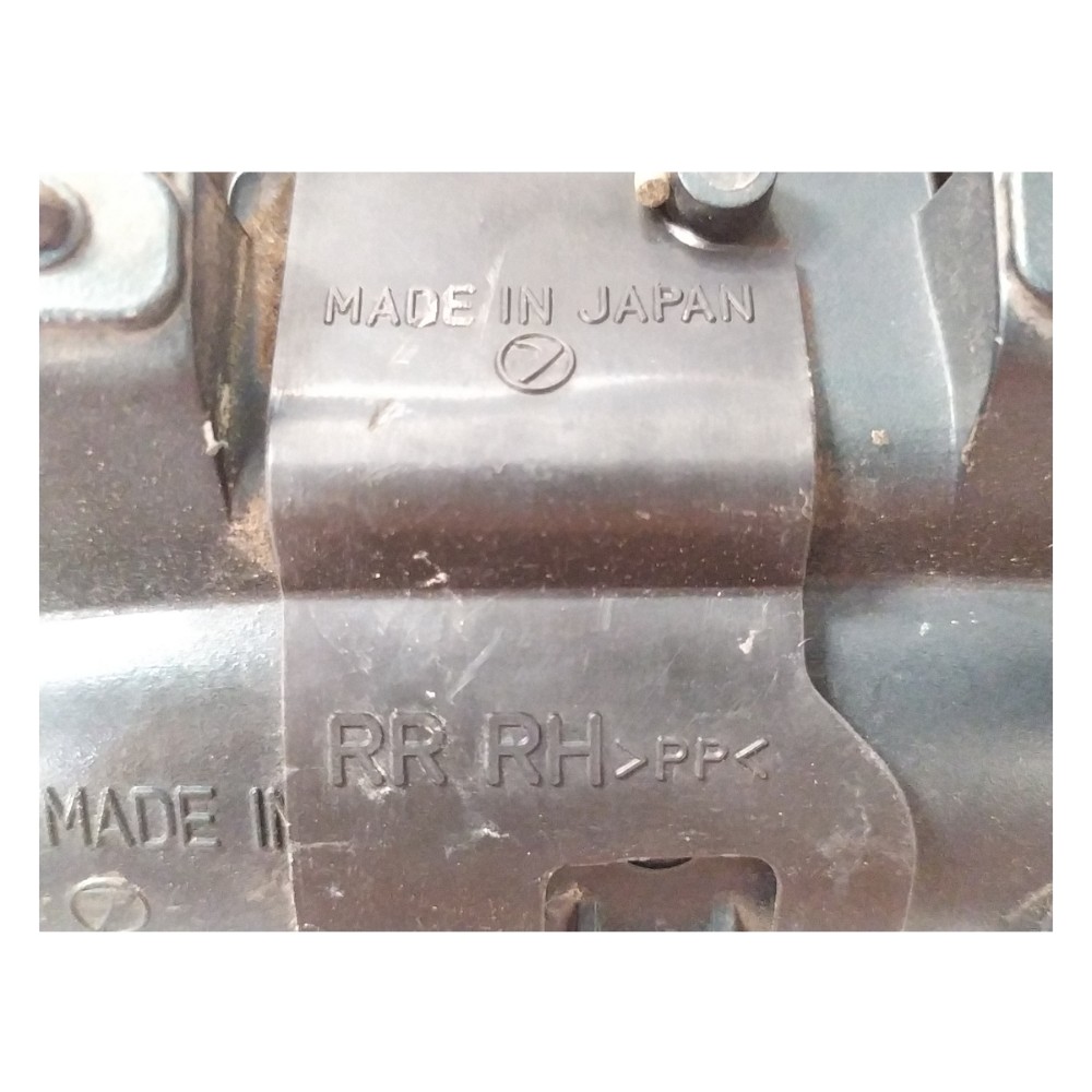 Maçaneta Externa Traseira Direita Subaru Legacy 94 95 96 99 Preto Traseira 8