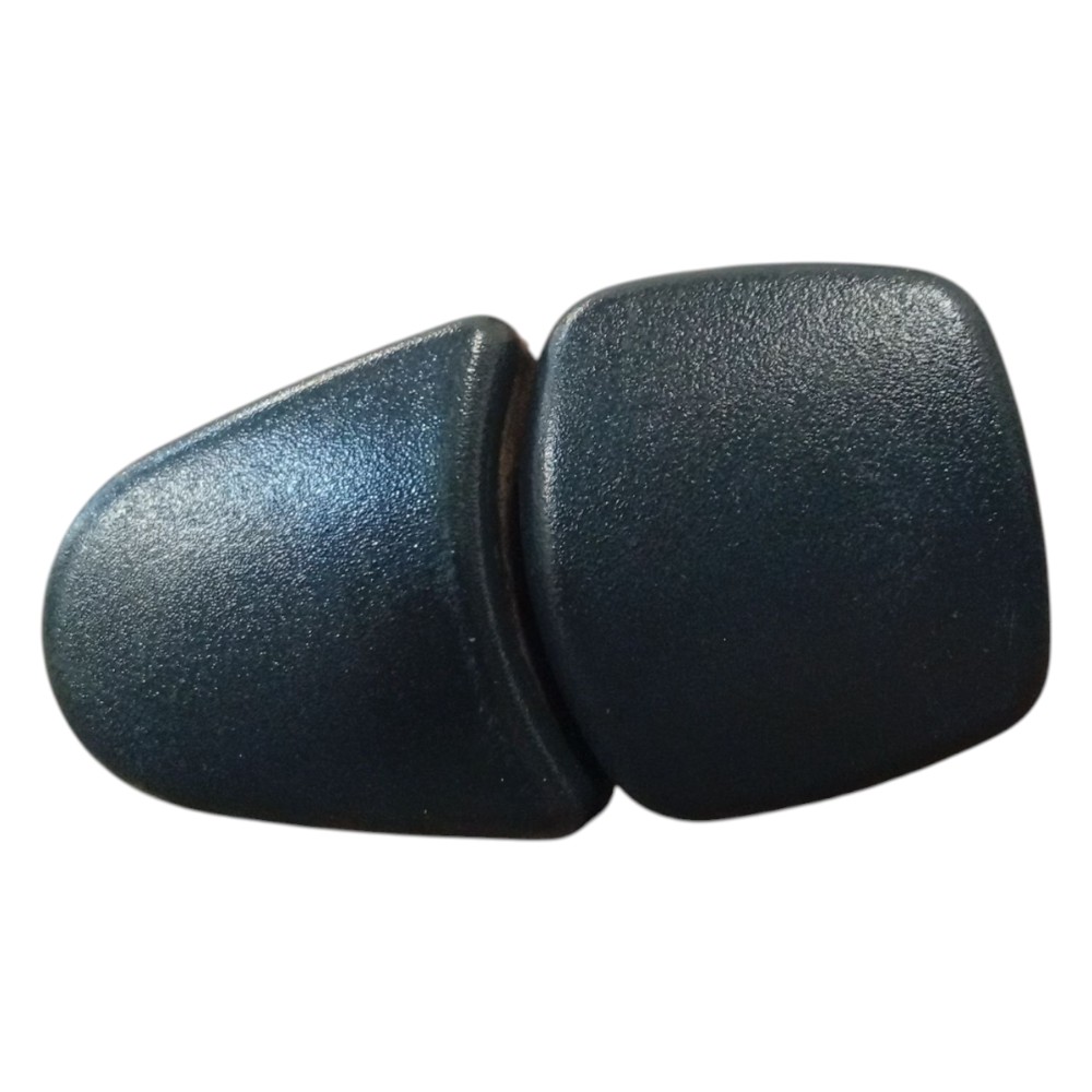 Moldura Regulador Altura Cinto Peugeot 206 2001 2002 A 2008 Preto