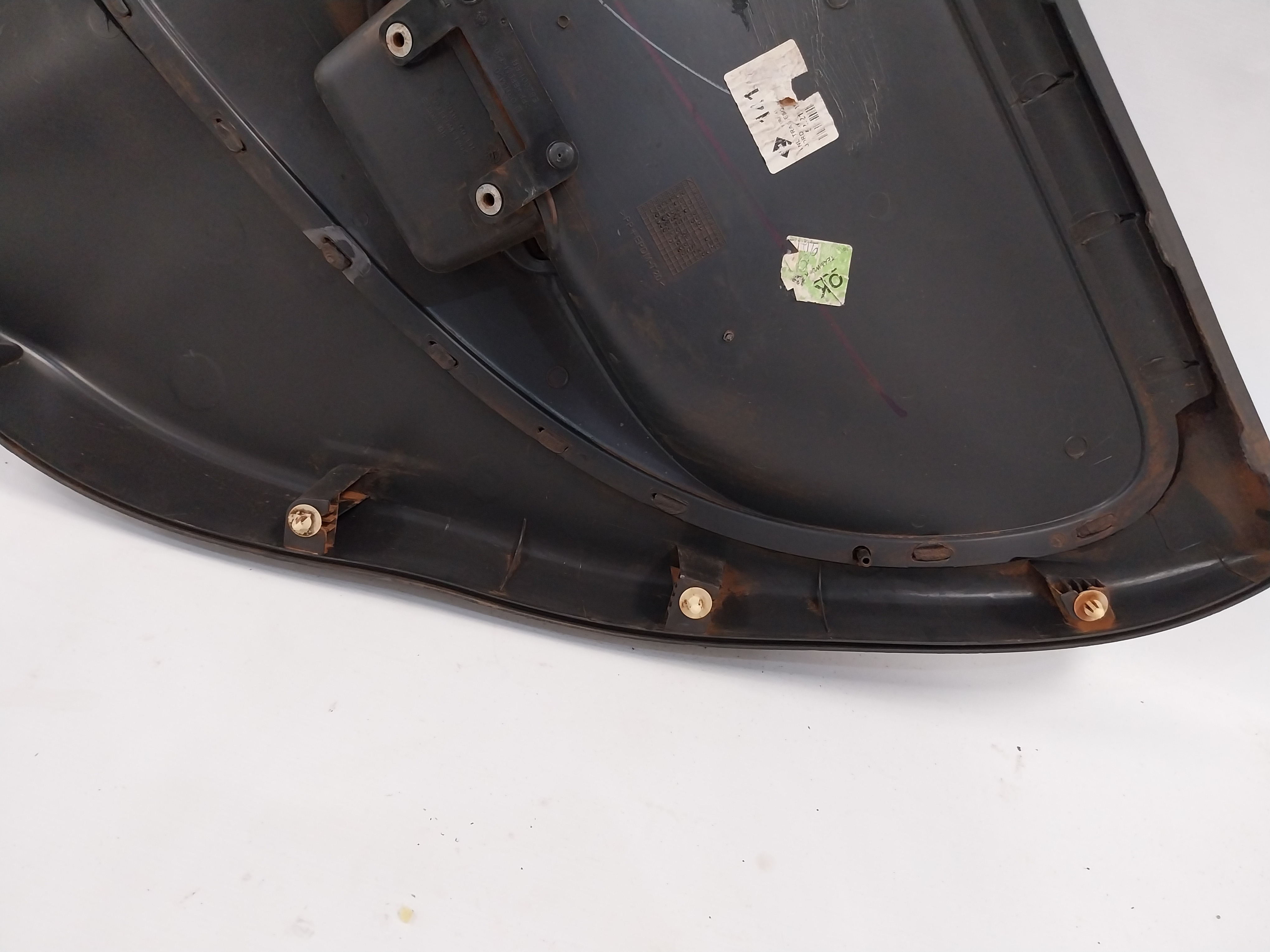 Forro Porta Traseira Esquerda Corsa Montana 2002 2012  Preto 4