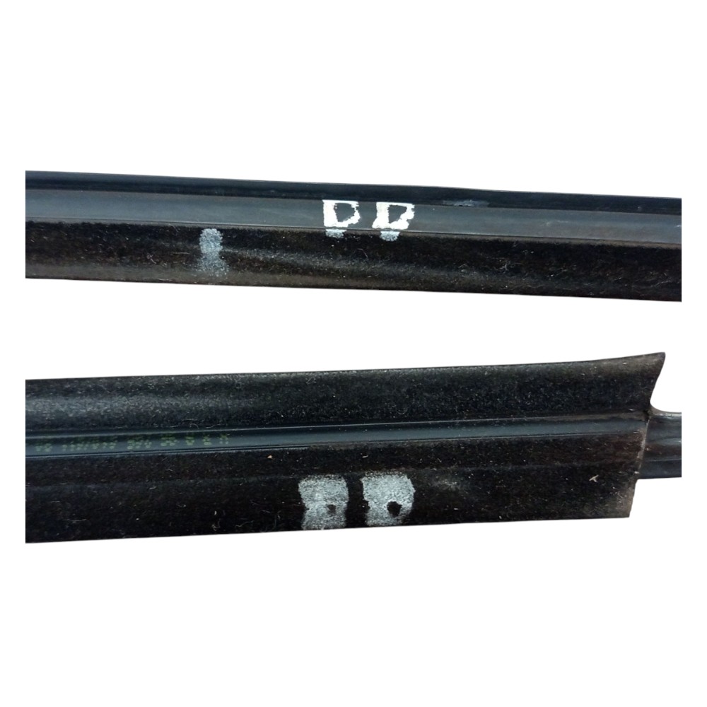 Jogo Pestana Vidro Dianteiro Direito Peugeot 206 2001 A 2008 Preto 3