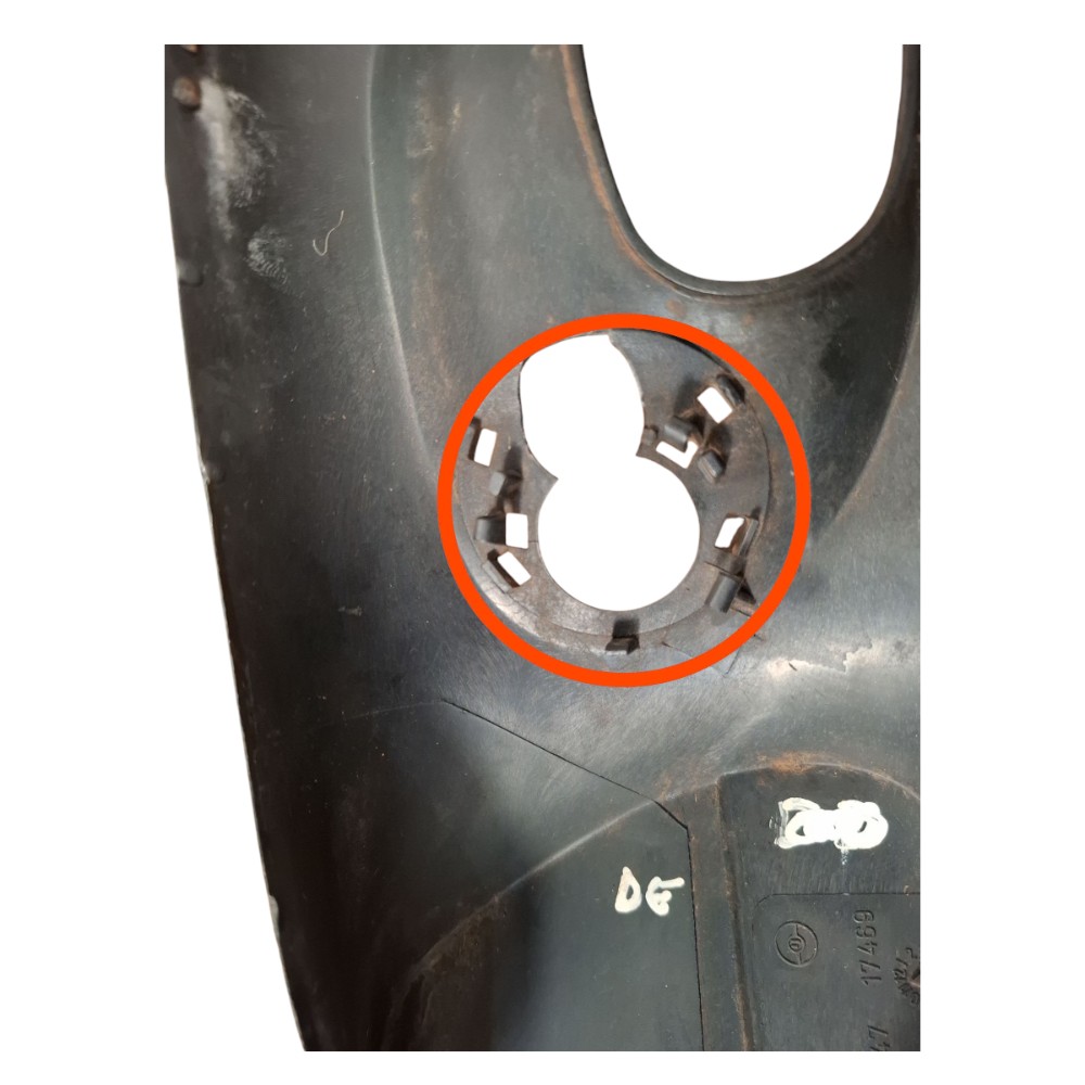 Puxador Apoio Braço Dian Esquerdo Vectra 97 99 2005 Detalhe Preto 4
