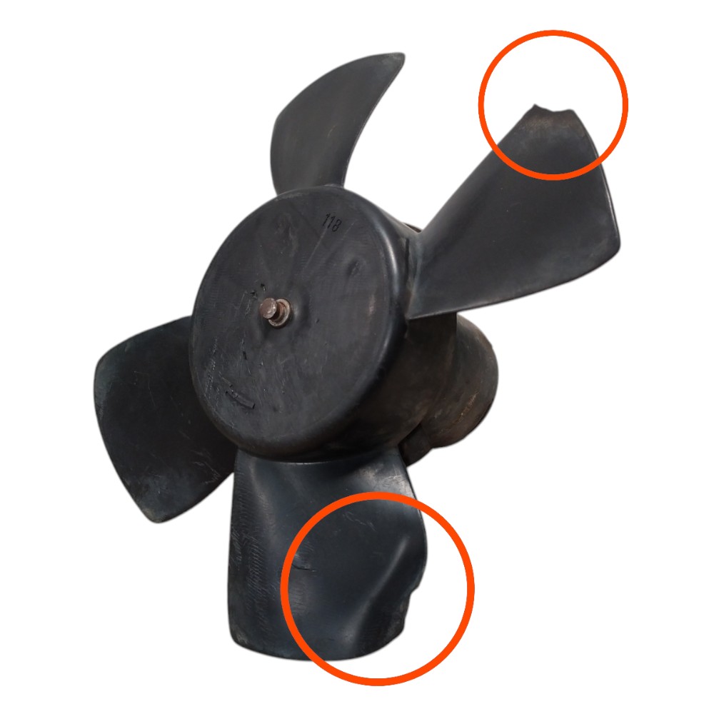 Motor Hélice Ventoinha Gol Voyage Santana 91 A 2006 Detalhe 2