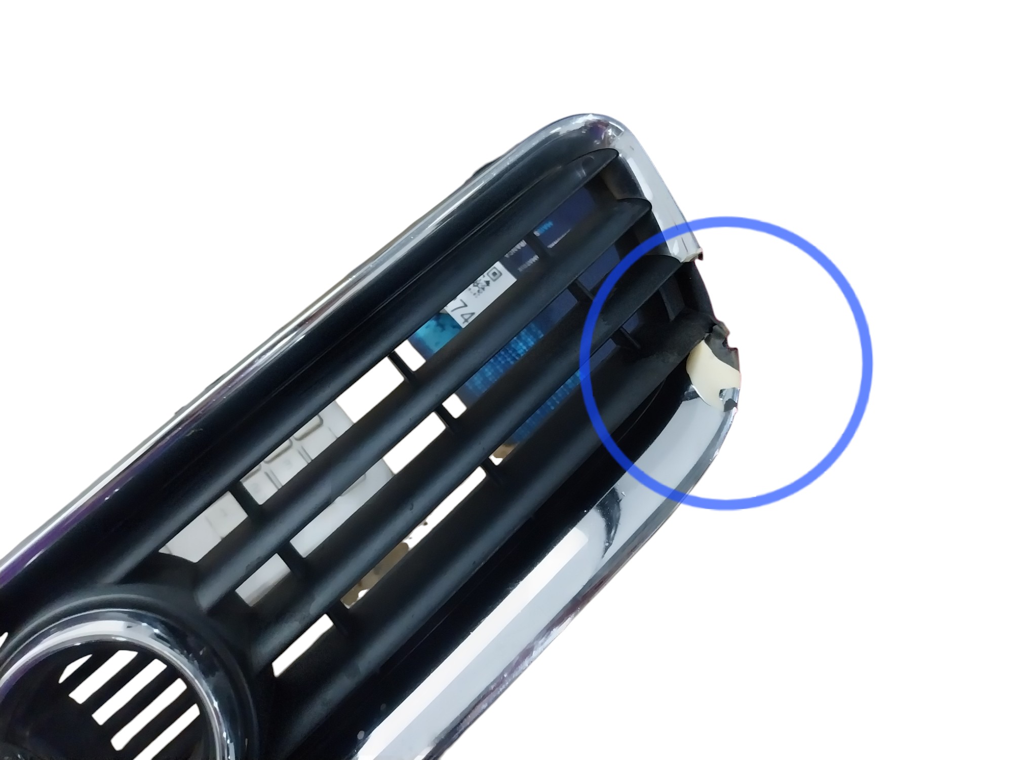 Grade Frontal Audi A3 97 98 2000 2001 2002 2003 2006 Detalhe 5