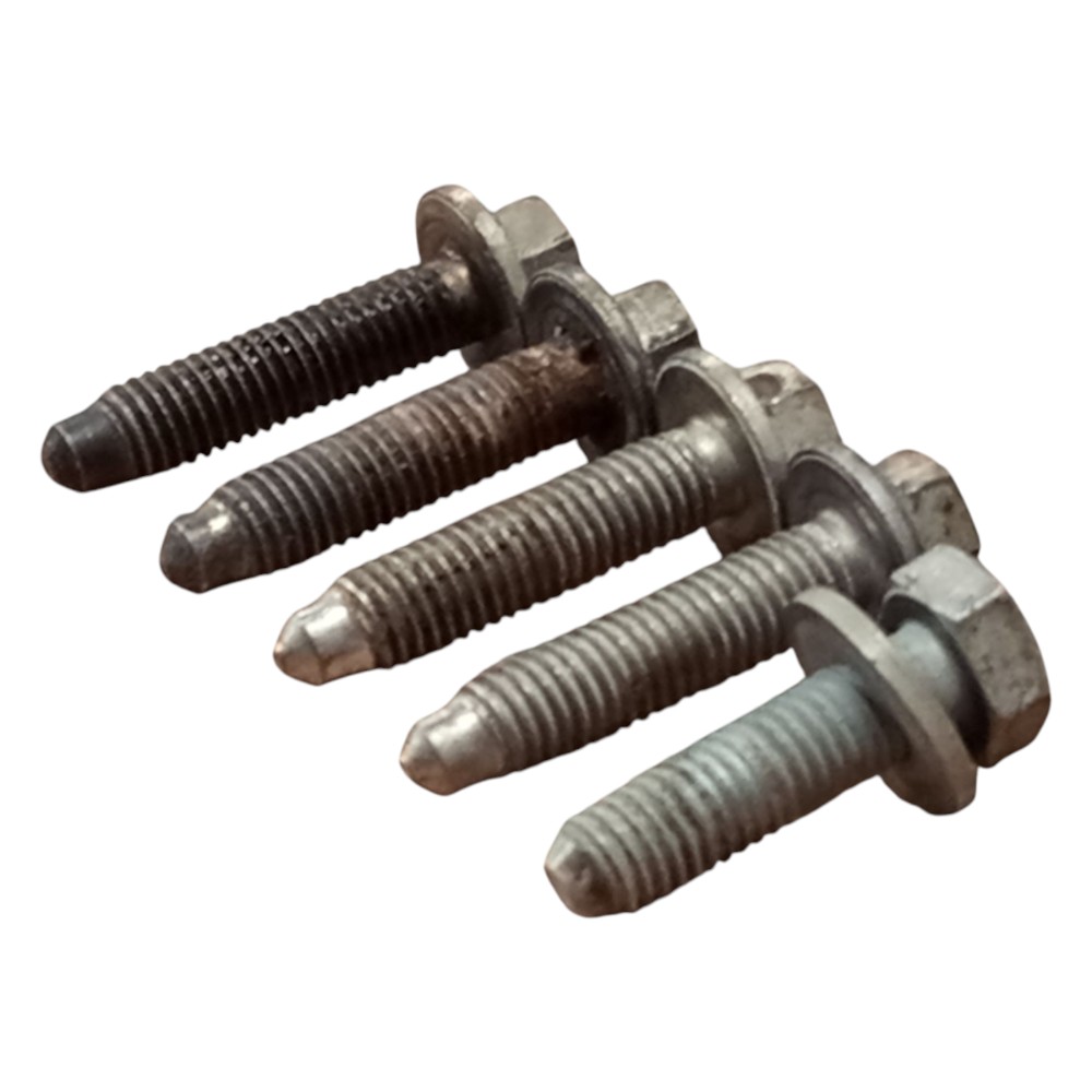 Jogo Parafuso Suporte Alternador Peugeot 206 2001 2002 2008 4