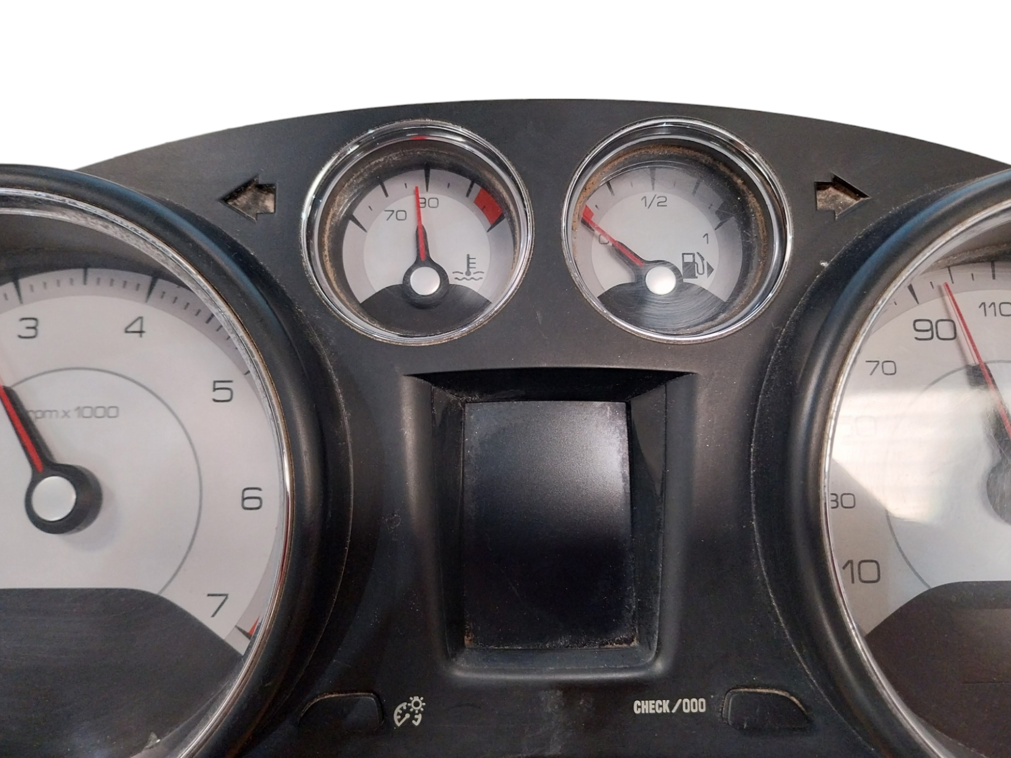 Painel Instrumentos Peugeot 308 408 2.0 2012 2019 9666372580 Preto 3