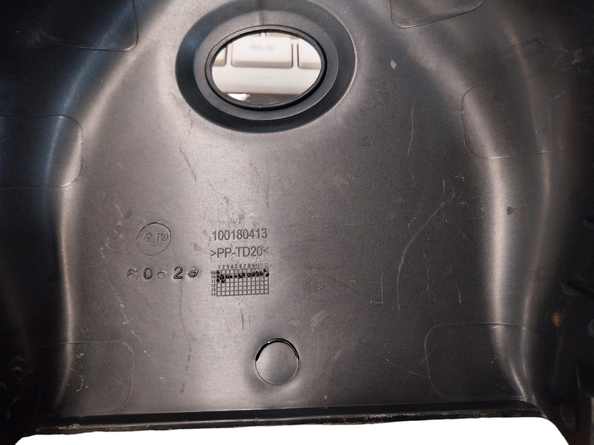 Moldura Superior Chave Seta Coluna Direção Uno Palio 03 A 14 5