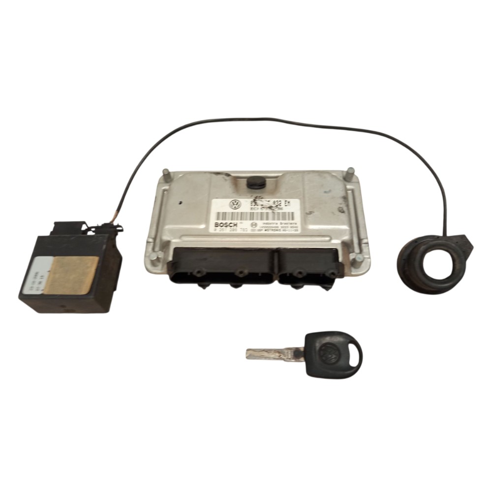 Kit Code Chave Injeção Vw Gol G4 1.0 2007 2008 2010 2012