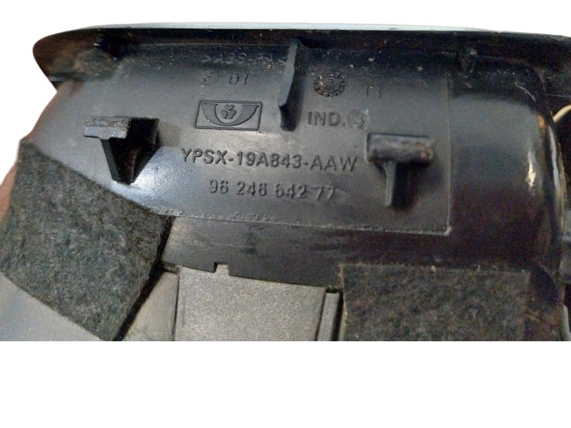 Difusor Ar Lateral Painel Esquerdo Peugeot 206 2006 A 2014 5