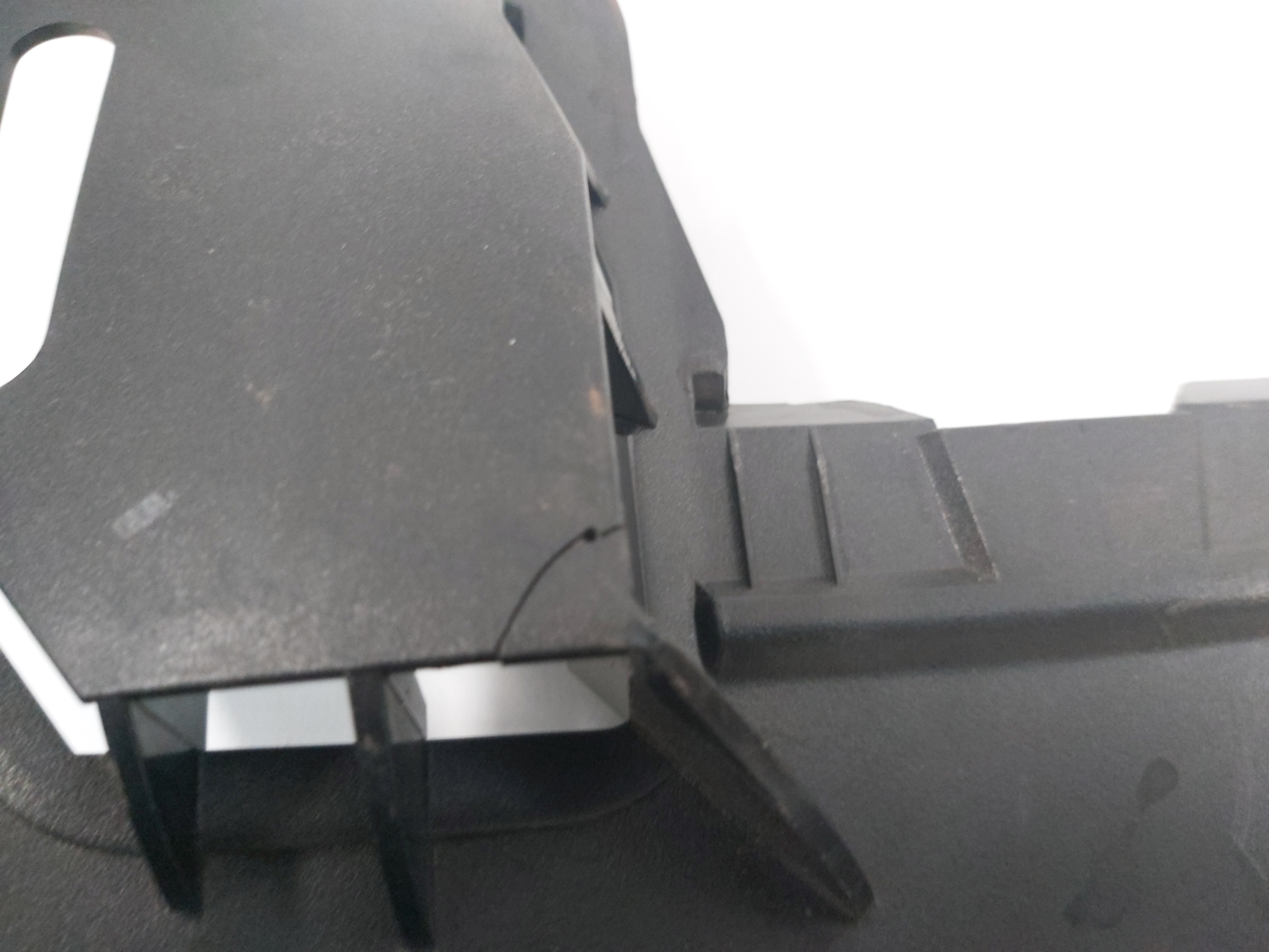 Acabamento Inferior Painel Direito Bmw E46 330i Preto 3