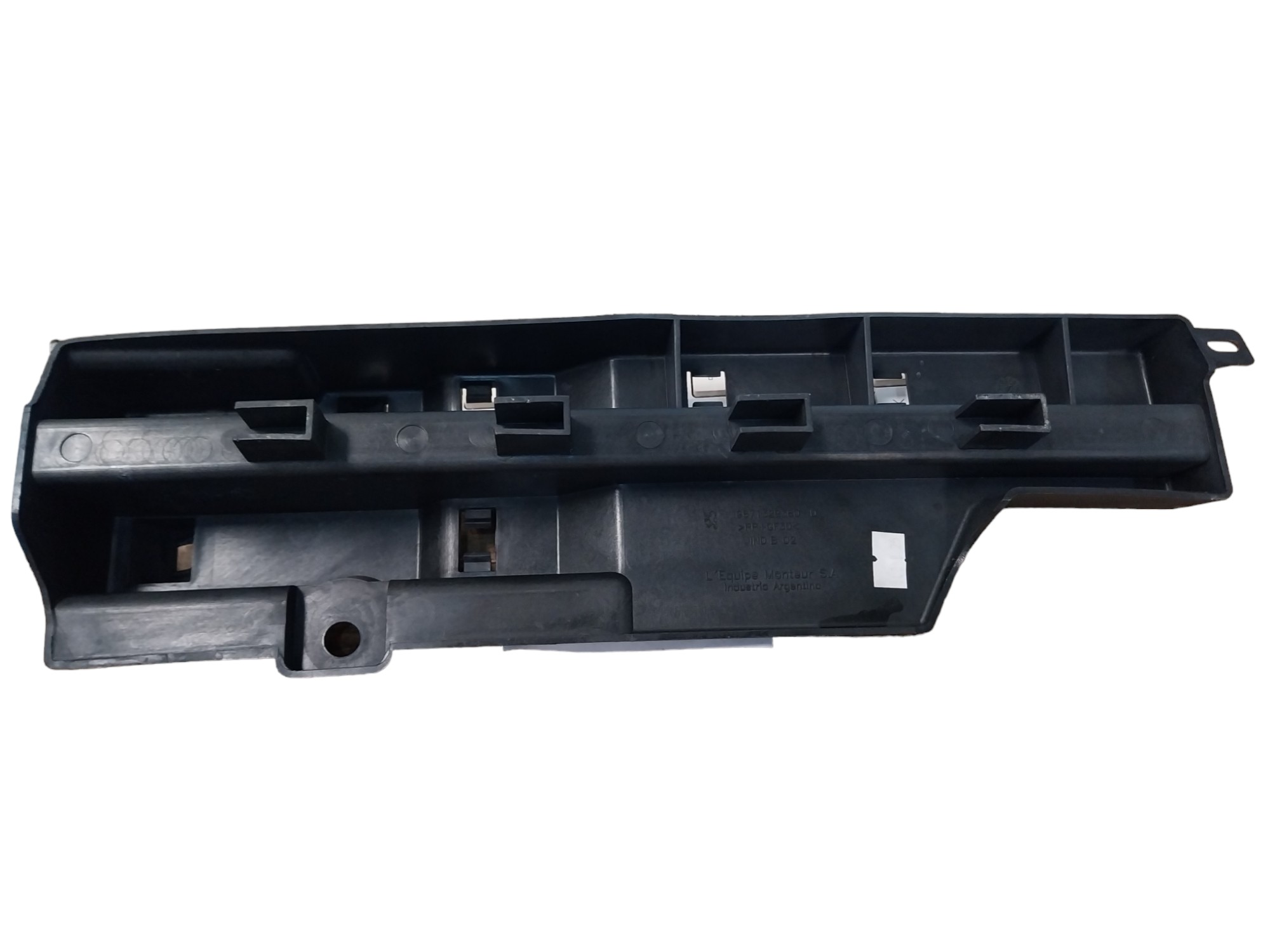 Suporte Soleira Traseira Peugeot 408 2012 2013 2015 2019  Preto 4