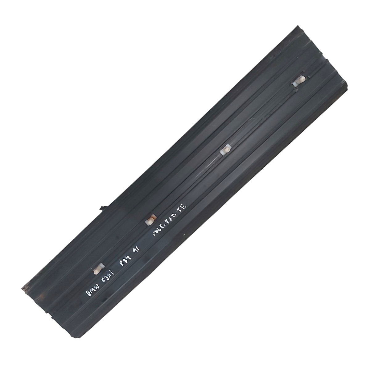 Soleira Externa Traseira Esquerda Bmw Série 5 E34 535i 87 95 Preto 2