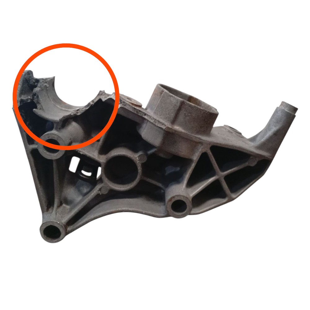 Suporte Alternador Vw Gol G2 G3 G4 2000 2004 2012 Detalhe 2